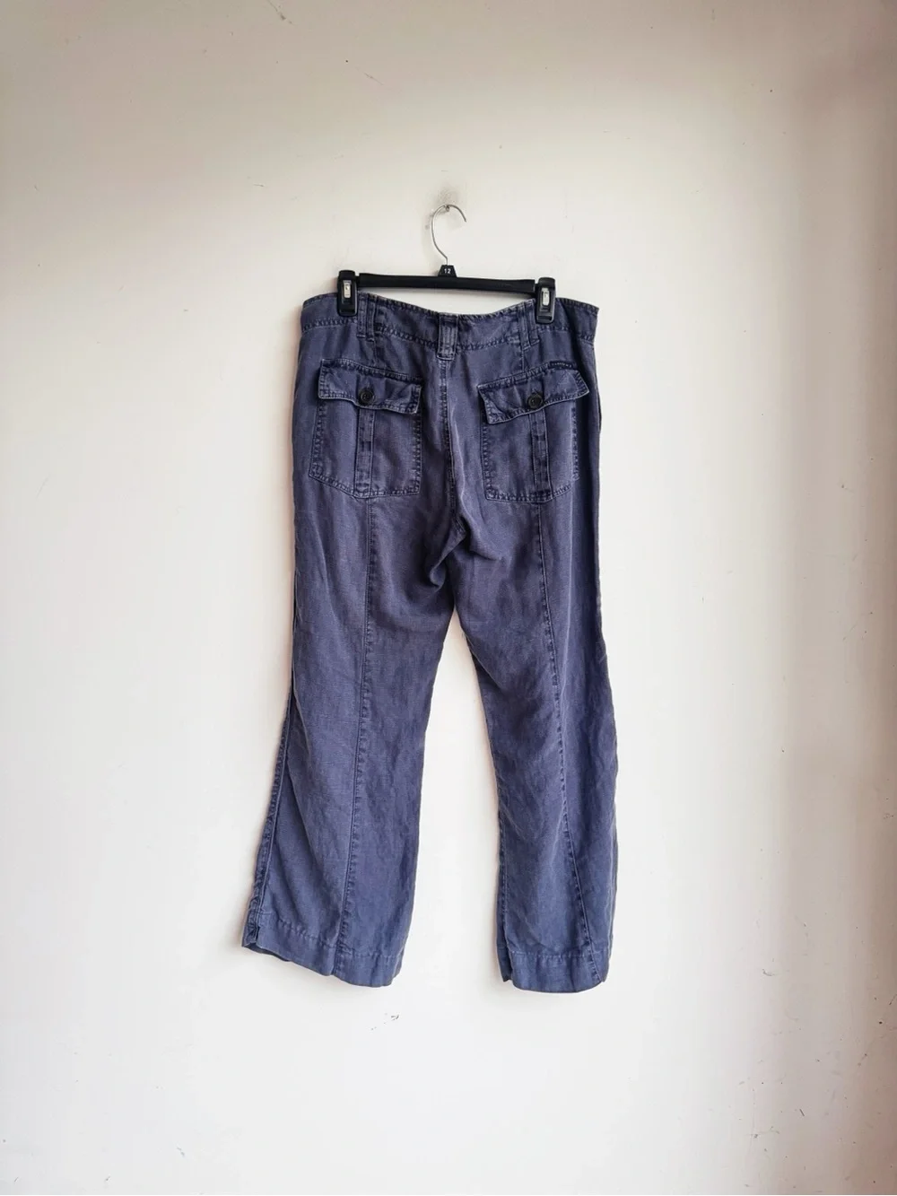 Sanctuary Linen Wide Leg Pants | Y2K Coastal Utility | Size 30 - Picture 5 of 6